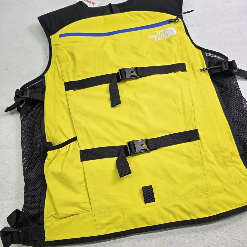 The North Face BLS 3L Vest‎ Lemon Black Unisex Women's L Men's M Layering Rare!